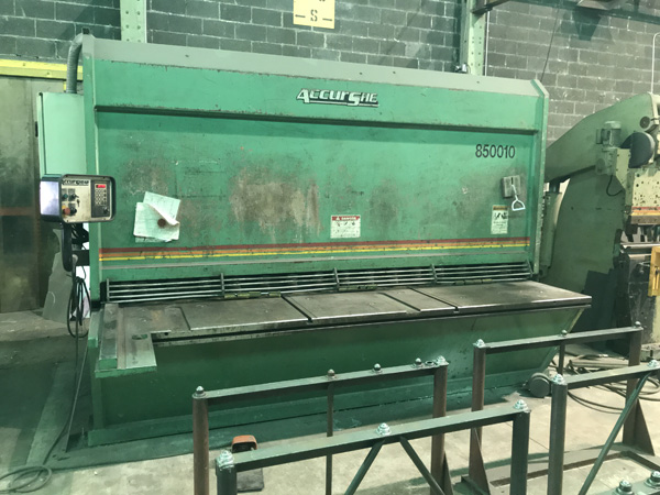 AccuShear for Plate Shear and Cut